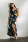 Teal Floral Wrap Dress Florida Girl Fashion Boutique