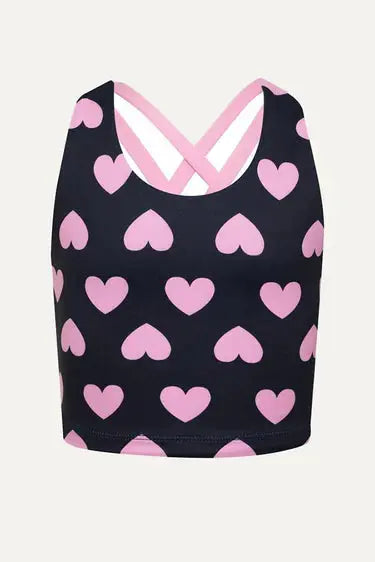 Beach Riot Little Clementine Top Love Heart Florida Girl Fashion Boutique