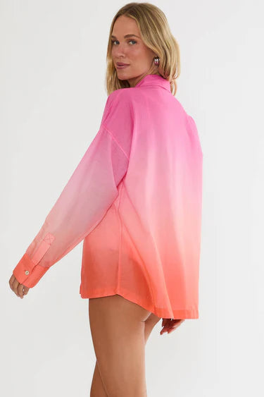 Beach Riot Cassidy Top Petal Sunrise