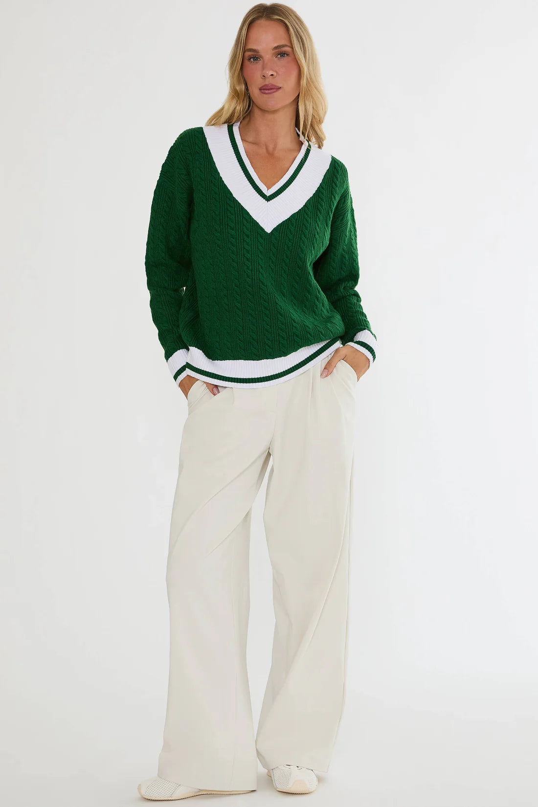 Beach Riot Montana Sweater Putting Green