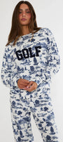 Beach Riot Cassia Top Evening Golf Toile