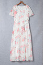 White Floral Maxi Florida Girl Fashion Boutique