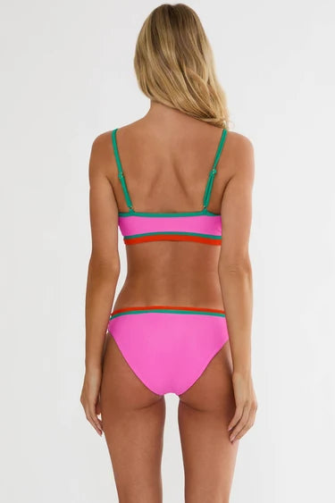 Beach Riot Saffron Bottom Pixel Pop Colorblock