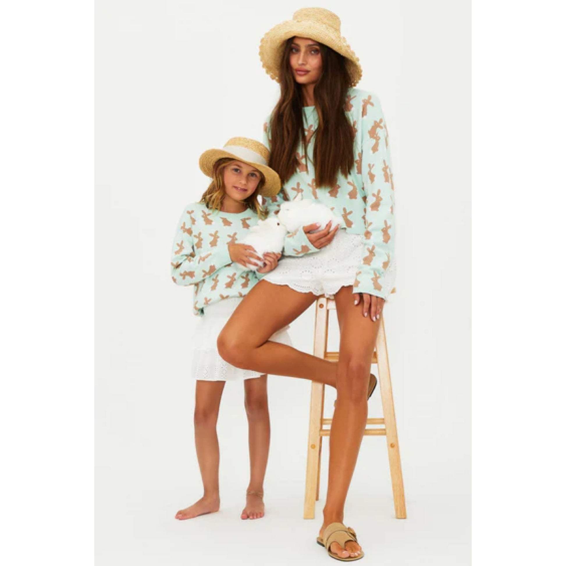Beach Riot Little Callie Sweater Bunny Tails