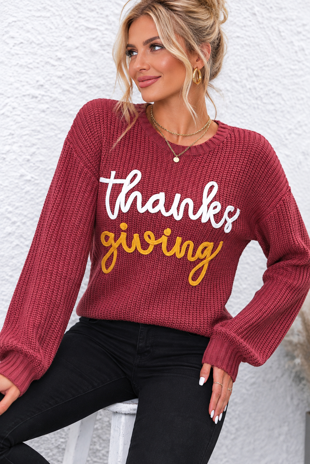 Thanksgiving Knit Sweater
