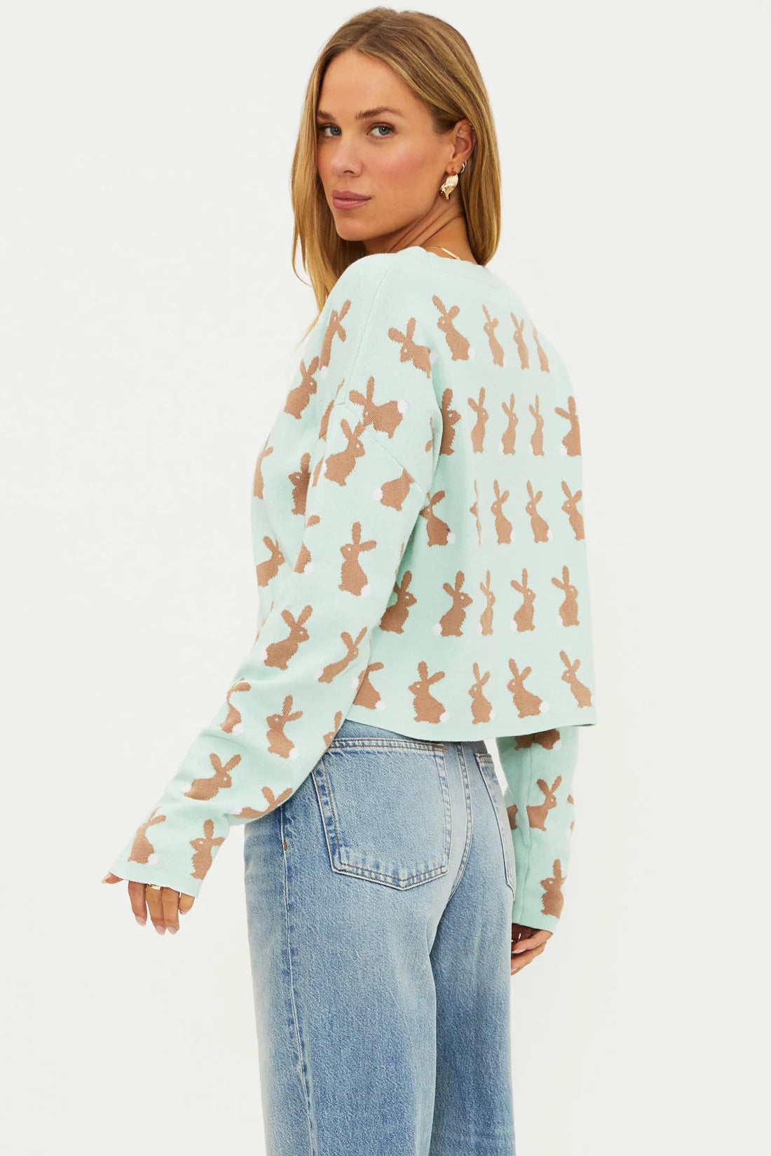 Beach Riot Beach Sweater Bunny Tails