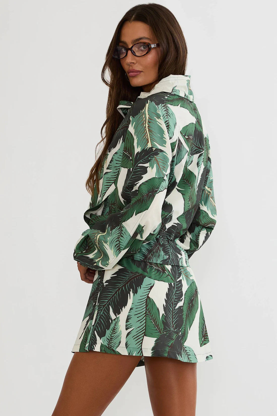 Beach Riot Casen Jacket Banana Palms