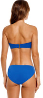 Ola Azul SELMA BLUE BIKINI BOTTOM (FULL COVERAGE)