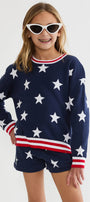 Beach Riot Little Callie Sweater Twilight Stars