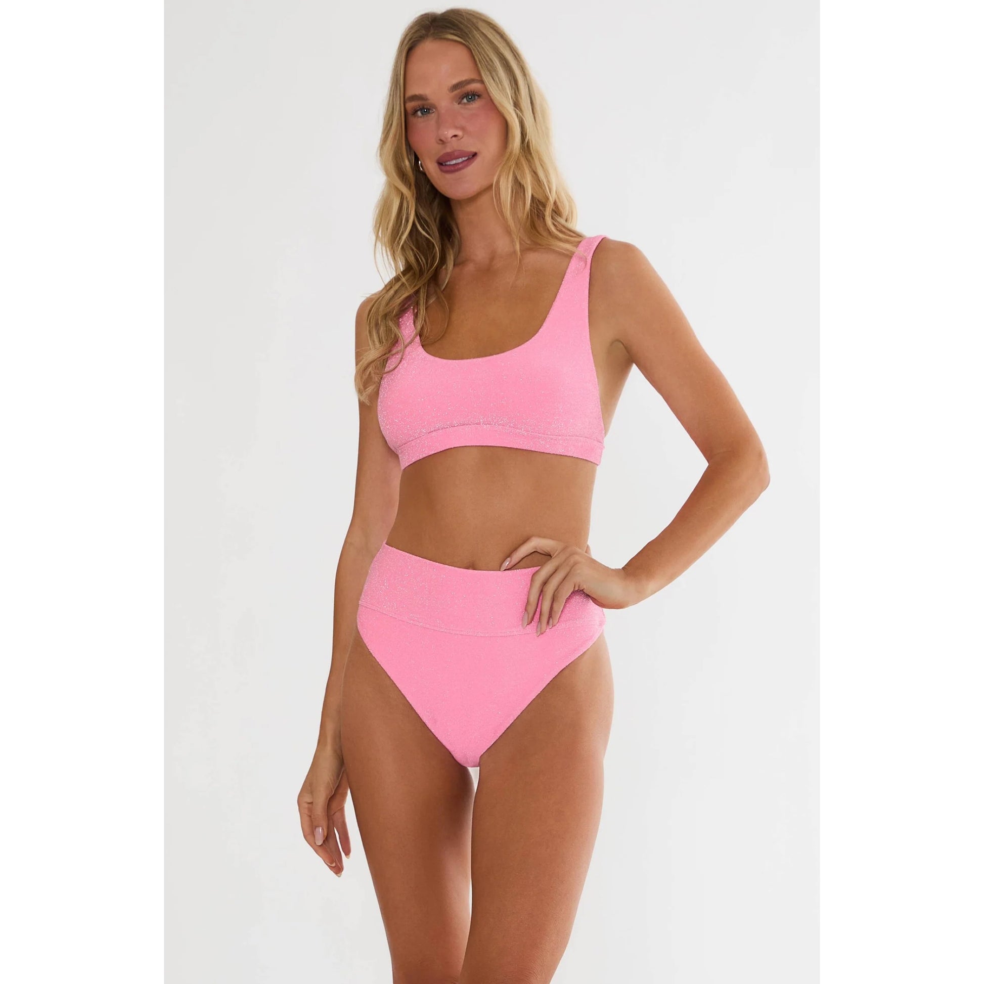 Beach Riot Peyton Top Shoreline Pink Shine