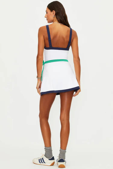 Beach Riot Prim Dress Twilight Tides Colorblock Matte
