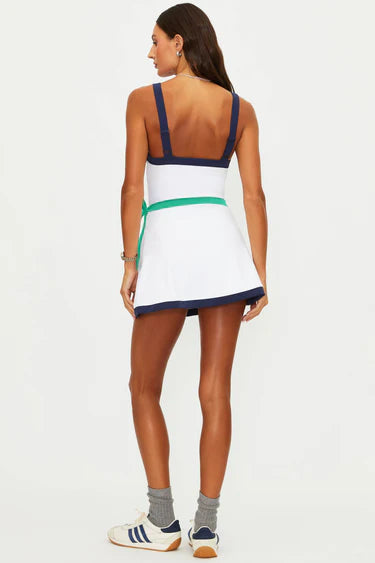 Beach Riot Prim Dress Twilight Tides Colorblock Matte