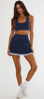 Beach Riot Analie Skirt Dusk Club