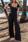 Black High Waisted Jumpsuit Florida Girl Fashion Boutique