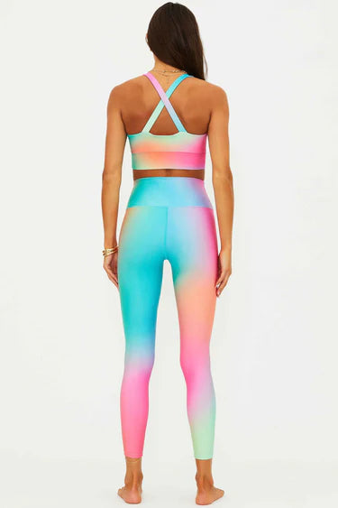 Beach Riot Piper Legging Strawberry Sunset Ombre