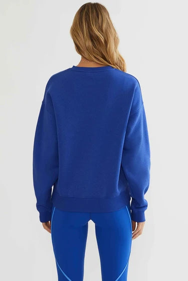 Beach Riot Devyn Oversized Sweatshirt Midnight Bluebell