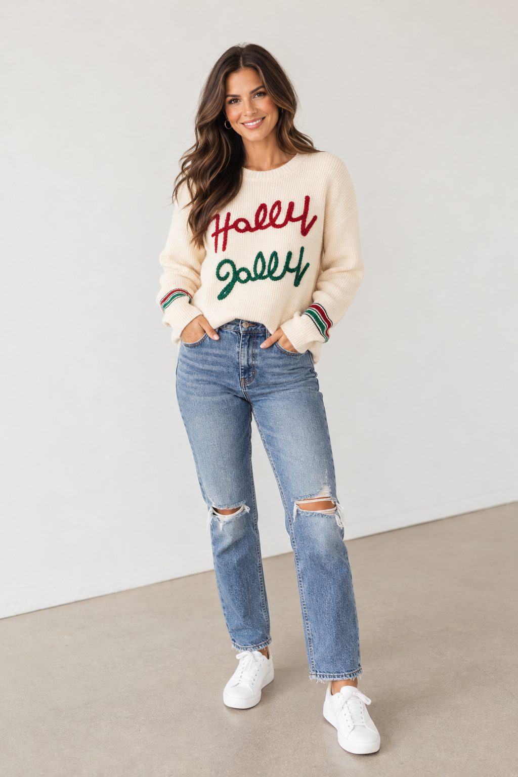 Holly Jolly Knit Sweater