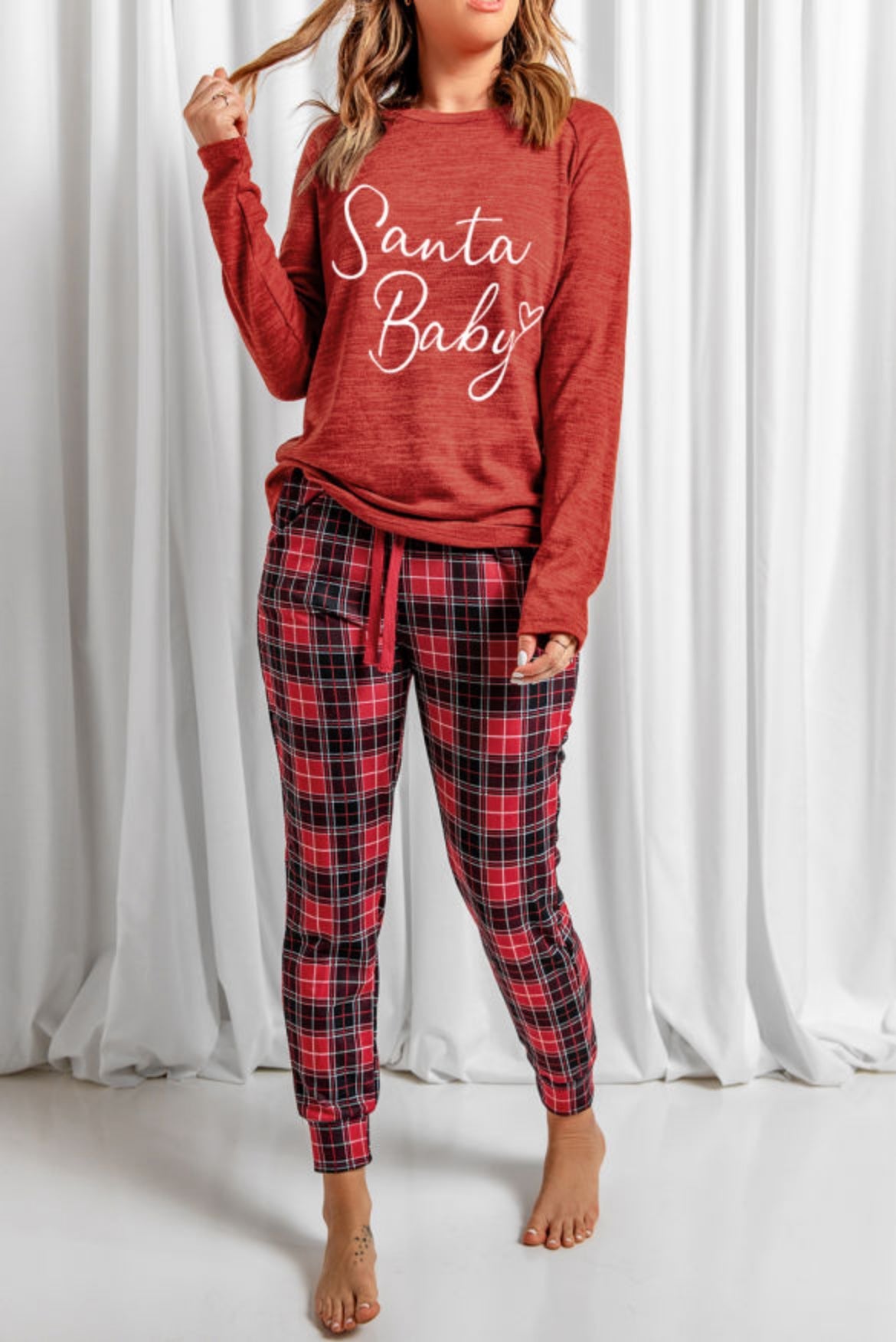 Santa Baby Pj Set Florida Girl Fashion Boutique