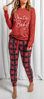 Santa Baby Pj Set Florida Girl Fashion Boutique
