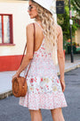 White Floral Mini Dress Florida Girl Fashion Boutique