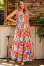Tropical Smocked Maxi Florida Girl Fashion Boutique
