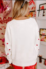 Heart Spotted Sweater Florida Girl Fashion Boutique