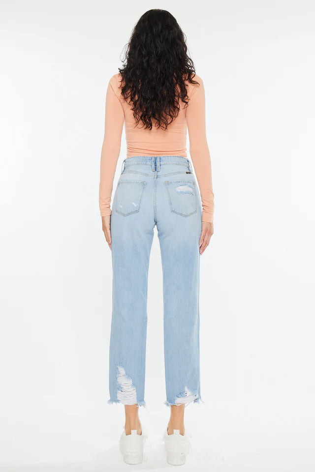 Giovanna High Rise Mom Jeans KanCan USA