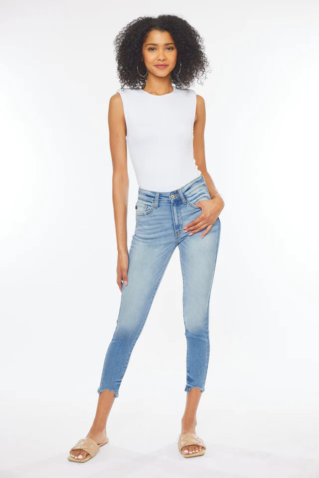 KanCan Palmer High Rise Ankle Skinny Florida Girl Fashion Boutique