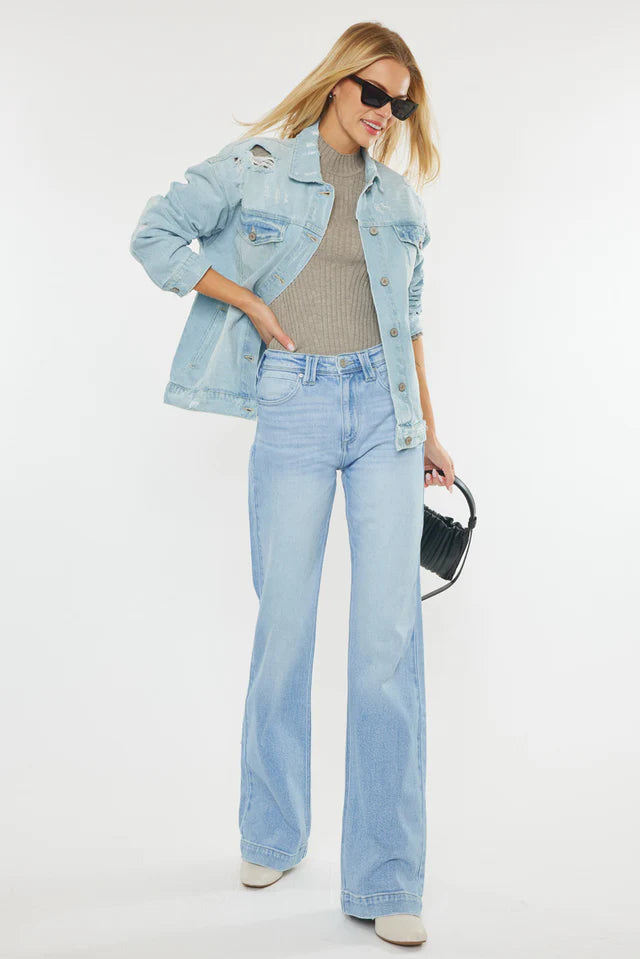 KanCan Juliany High Rise Flare Florida Girl Fashion Boutique