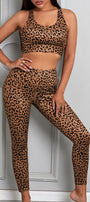 Leopard Athletic Leggings Florida Girl Fashion Boutique