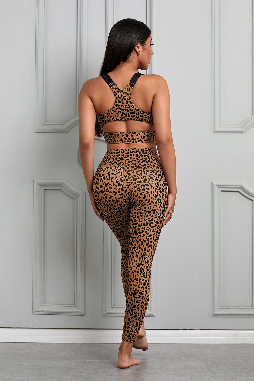 Leopard Athletic Leggings Florida Girl Fashion Boutique