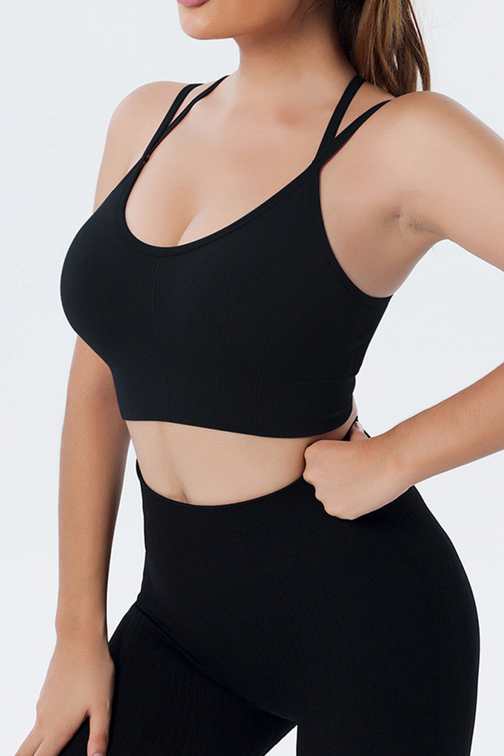 Cross Back Sports Bra Florida Girl Fashion Boutique