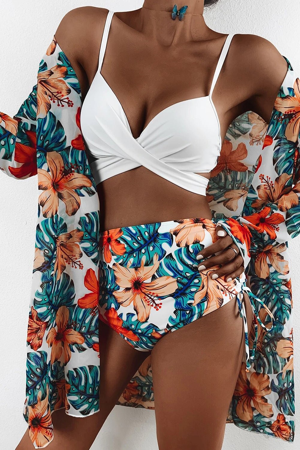 White 3 Piece Suit Florida Girl Fashion Boutique
