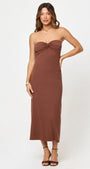 LSPACE Lisette Dress - Cafe