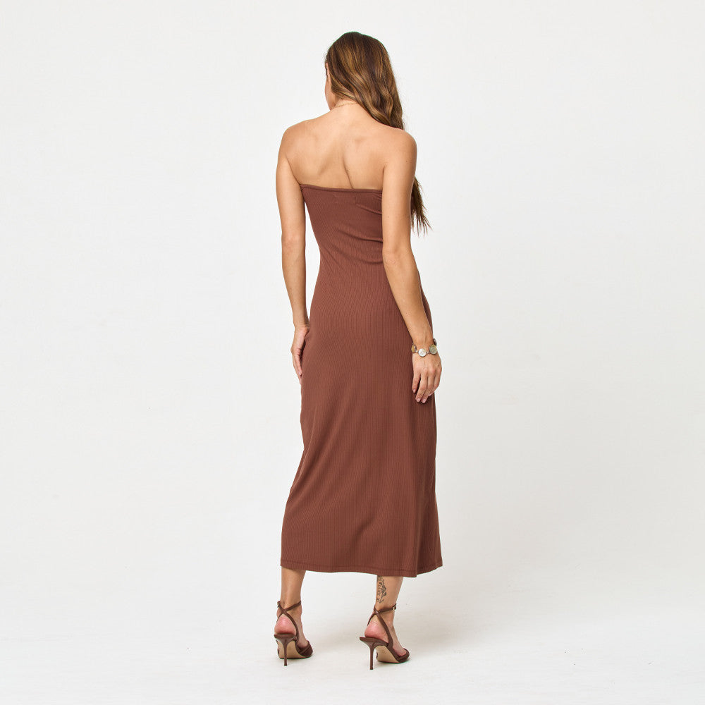 LSPACE Lisette Dress - Cafe