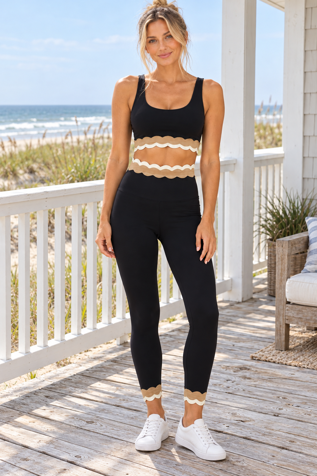 Beach Riot Stacy 7/8 Legging Mystic Colorblock Matte