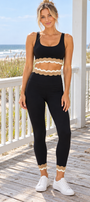 Beach Riot Stacy 7/8 Legging Mystic Colorblock Matte