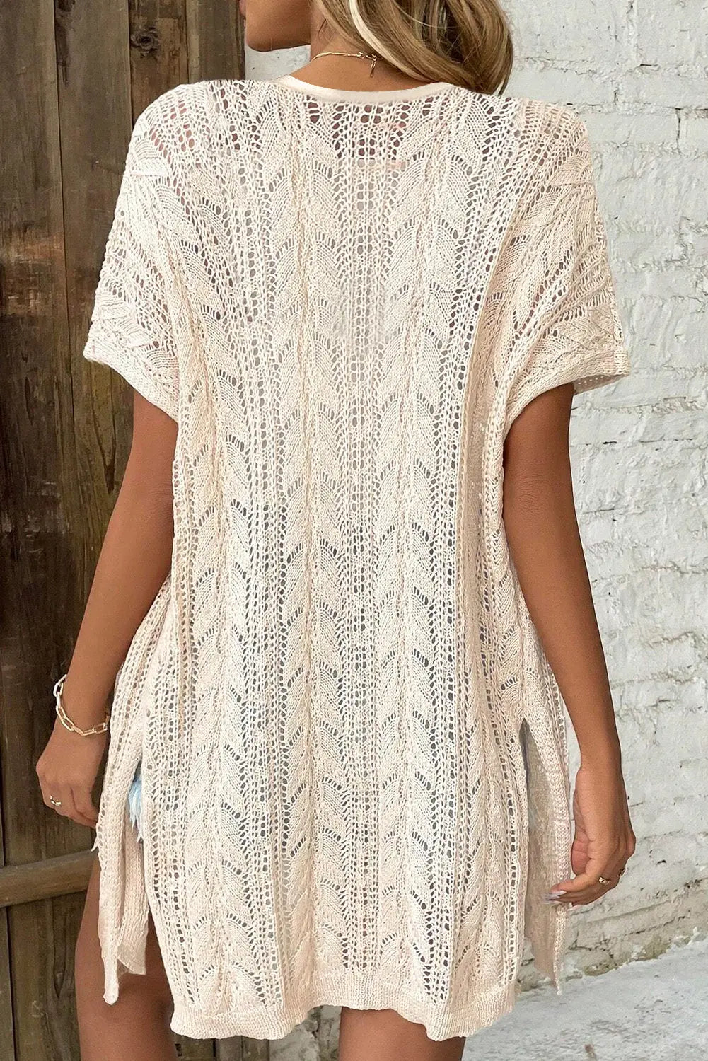 Open Short Sleeve Cardi Florida Girl Fashion Boutique