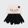 Kitsch Eco-Friendly Nylon Elastics 20pc set - Black KITSCH