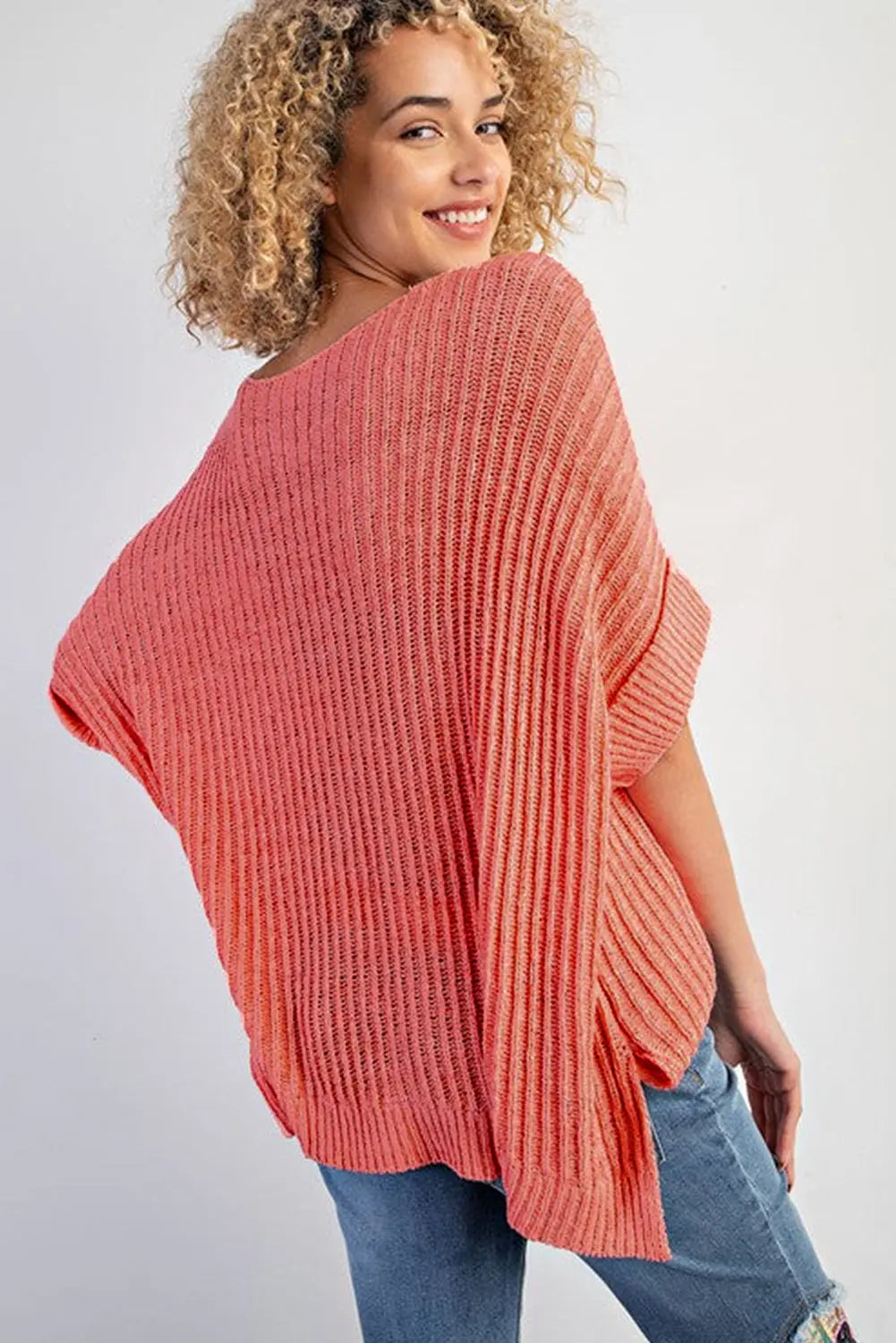 Coal Loose Knit Top Florida Girl Fashion Boutique
