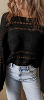Cable Knit Cropped Sweater Florida Girl Fashion Boutique