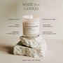 Coastal Lemon 11 oz Soy Candle Sweet Water Decor