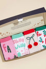 Christmas Fuzzy Socks Assorted Pack of 4 Frem