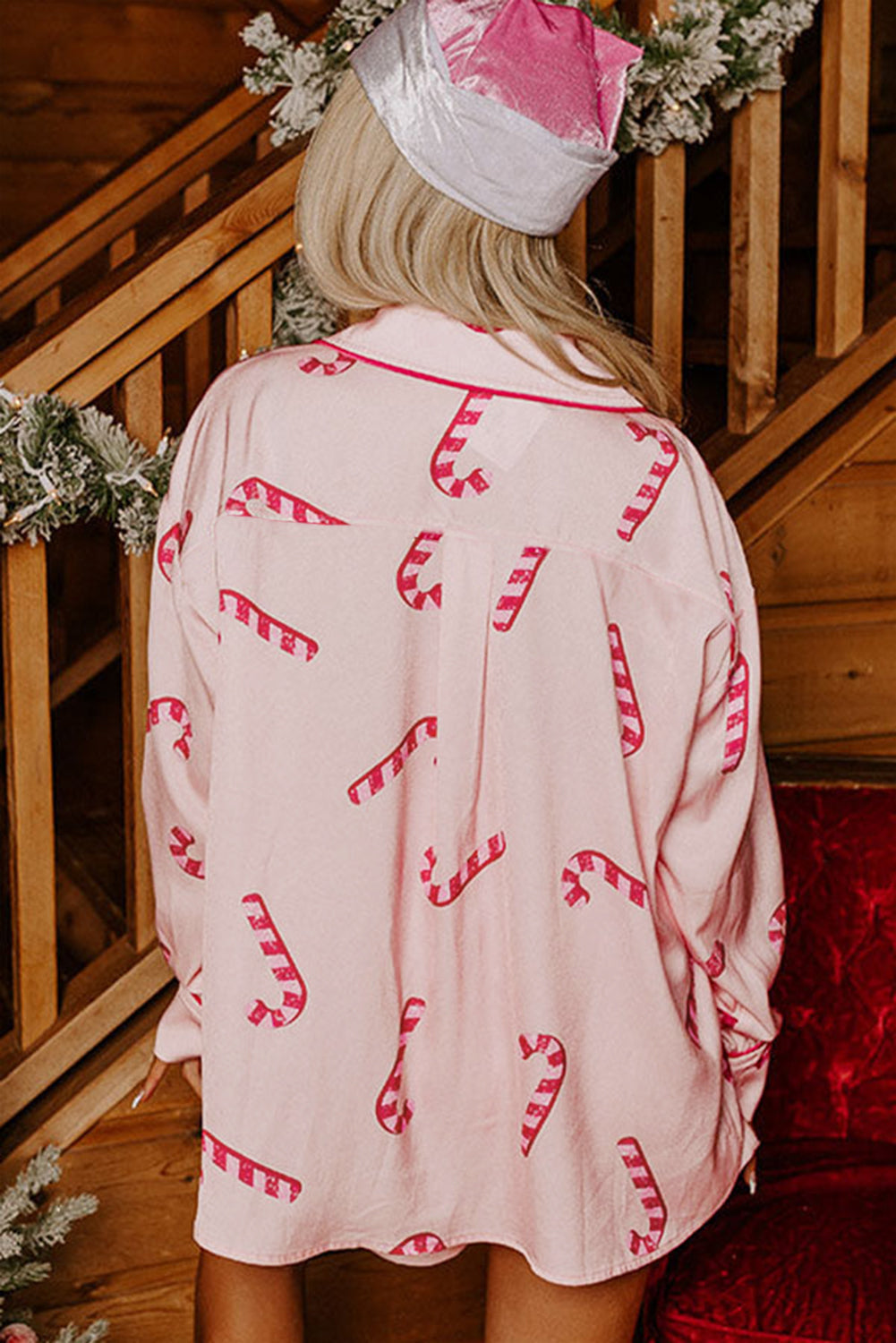 Candy Cane Pajama Set Florida Girl Fashion Boutique