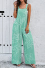 Mint Wide Leg Overalls Florida Girl Fashion Boutique