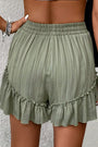 Laurel Ruffle Shorts Florida Girl Fashion Boutique