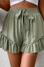 Laurel Ruffle Shorts Florida Girl Fashion Boutique