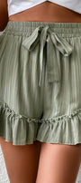 Laurel Ruffle Shorts Florida Girl Fashion Boutique