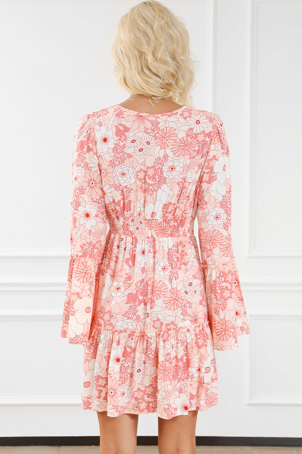 Hippie Floral Midi Dress Florida Girl Fashion Boutique
