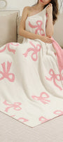 Bow Print Cozy Throw Florida Girl Fashion Boutique